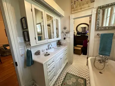 Finished bathroom