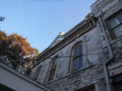 Historic stone building exterior