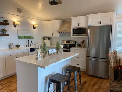 Kitchen after restoration