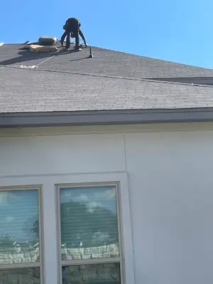 Roof of a home