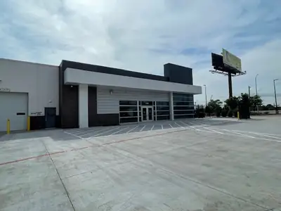 Commercial building exterior