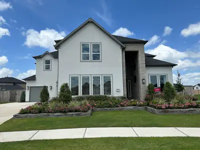 Two-storey home exterior