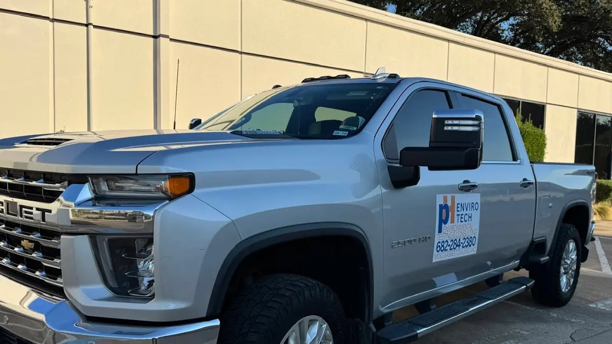 pH Enviro Tech branded pickup truck