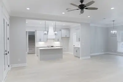 Finished kitchen after restoration