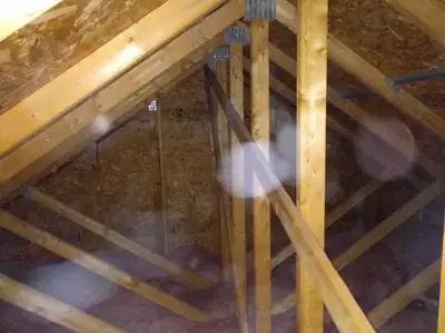 Attic framing and decking