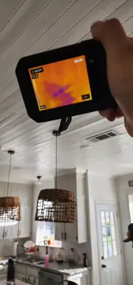 Thermal camera image