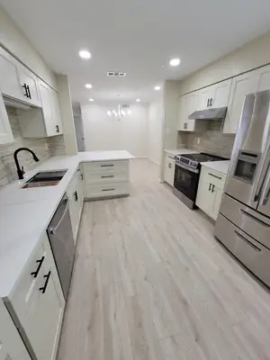 Kitchen after restoration