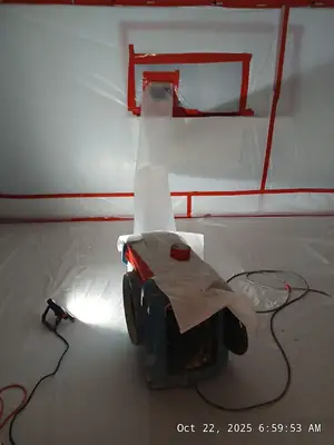 Equipment running inside containment